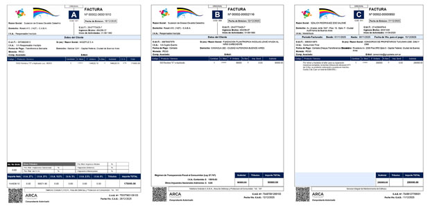 vencimientos afip - Ayudante para comptobantes electronicos